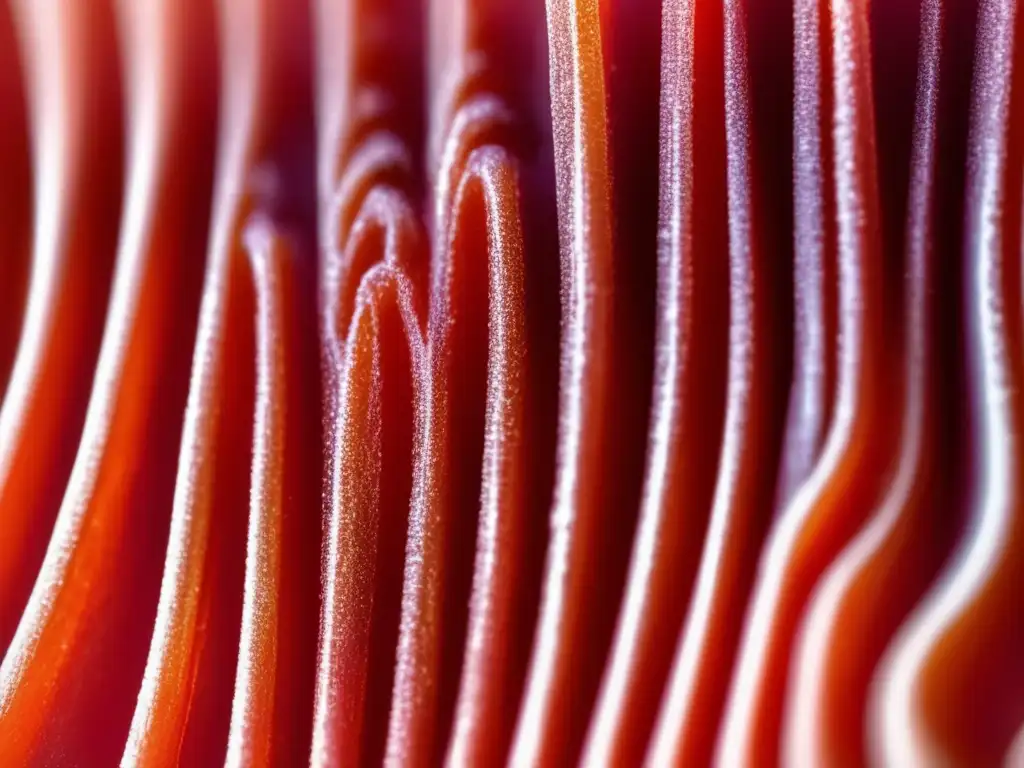 Closeup del cuero cabelludo con efectos de la enfermedad de Crohn en el cabello, mostrando signos de deterioro y esperanza en soluciones para la salud capilar