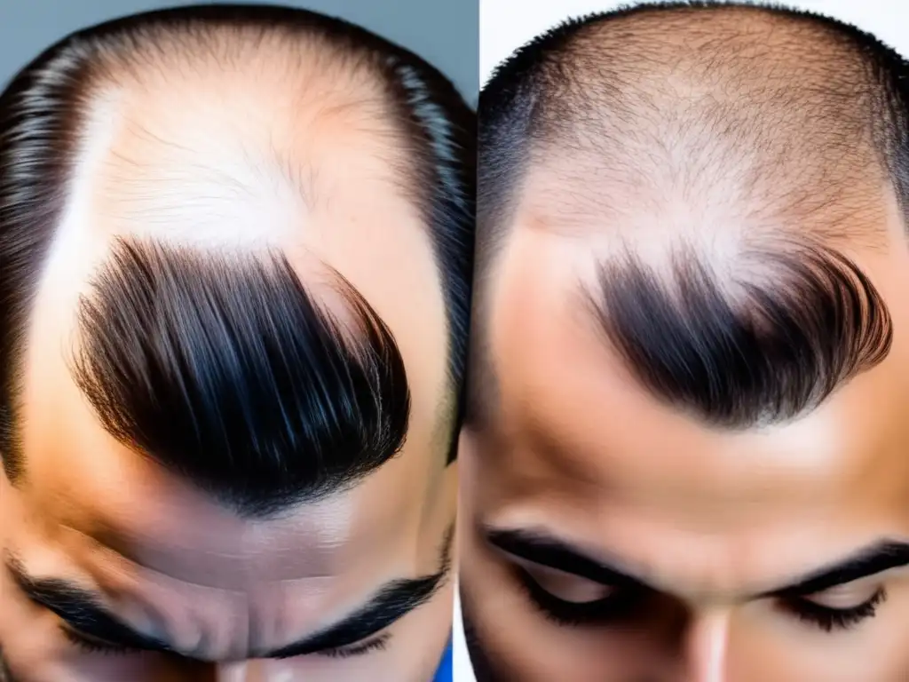 Antes y después: trasplante capilar vs Comparativa resultados trasplante capilar vs