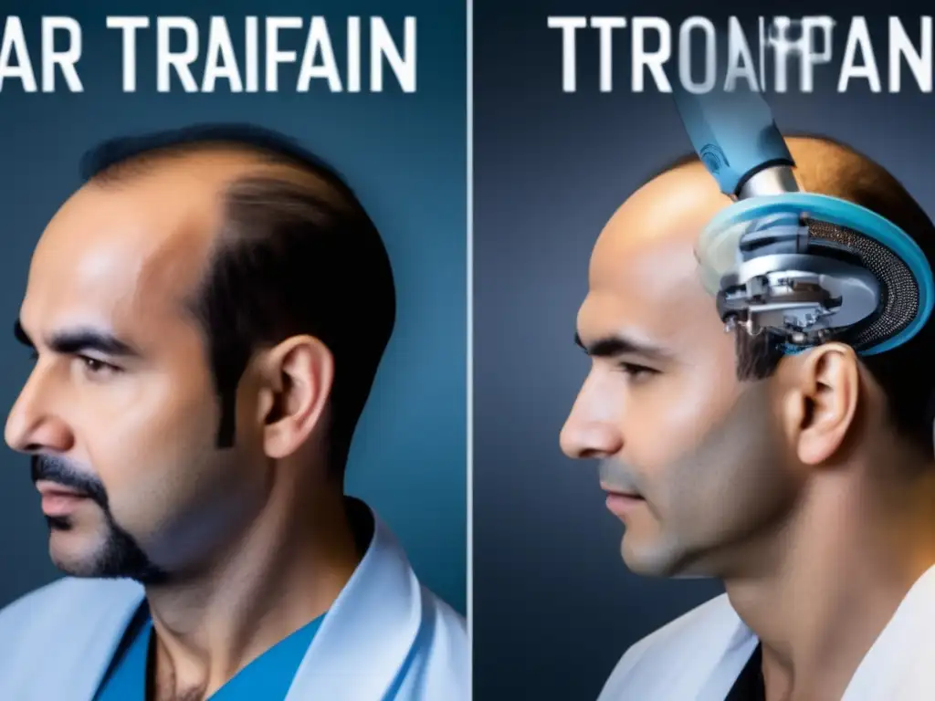 Comparación detallada: trasplante capilar manual vs Comparación detallada entre trasplante capilar manual y con robots en trasplante capilar