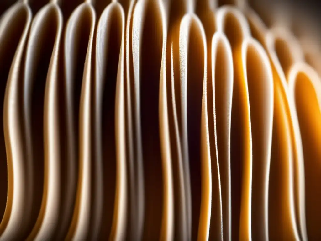 Detalle de folículos capilares y raíces en el cuero cabelludo