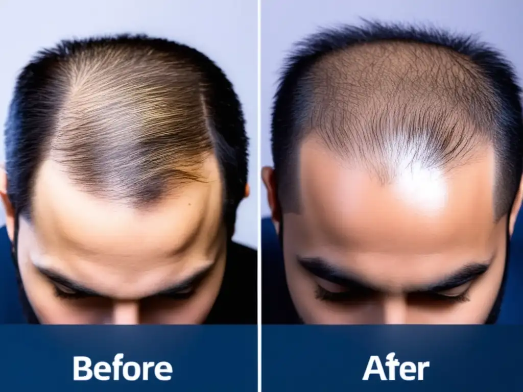 Transformación capilar: Antes y después de IPL Comparación de resultados de Terapia IPL para crecimiento capilar: de cabello escaso a densidad capilar