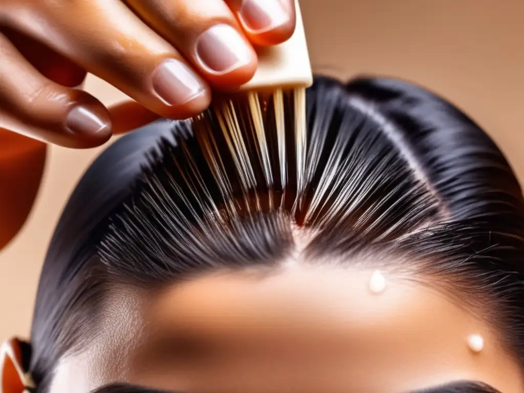 Exfoliación capilar profunda: detox para un cuero cabelludo saludable Terapia de desintoxicación cuero cabelludo: Exfoliación capilar para purificar y promover un crecimiento saludable del cabello