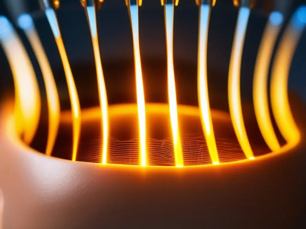 Terapia IPL para crecimiento capilar: detalle ultra HD del cuero cabelludo Un tratamiento profesional de Terapia IPL para crecimiento capilar, iluminando el cuero cabelludo con un resplandor futurista